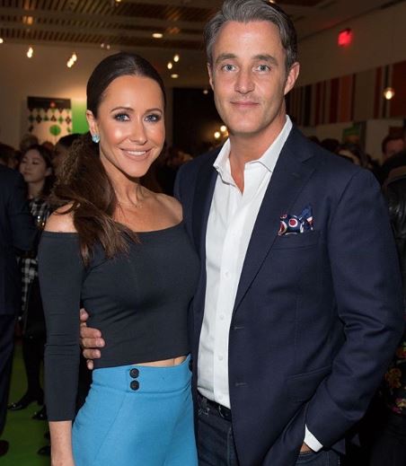 Jessica Mulroney with her Husband 