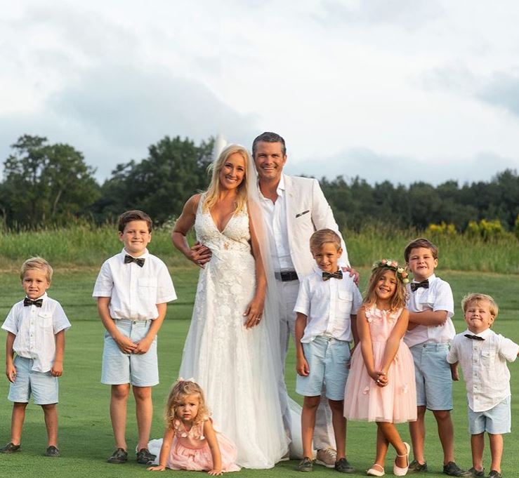 Quick Celeb Facts Pete Hegseth Wife Children Net Worth Salary Kids Ages Family