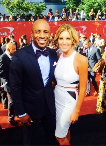 Jay Williams with his ex-Girlfriend Charissa Thompson | Source: playerwives.com