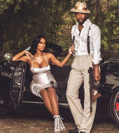 Erica Mena and her fiance, Safaree Samuels. | Source: Instagram