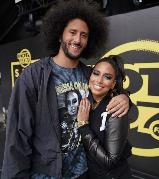 Nessa Diab with her boyfriend, Colin Kaepernick. | Source: Instagram.com