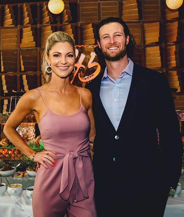 Gerrit Cole with his wife, Amy Crawford. | Source: Instagram.com