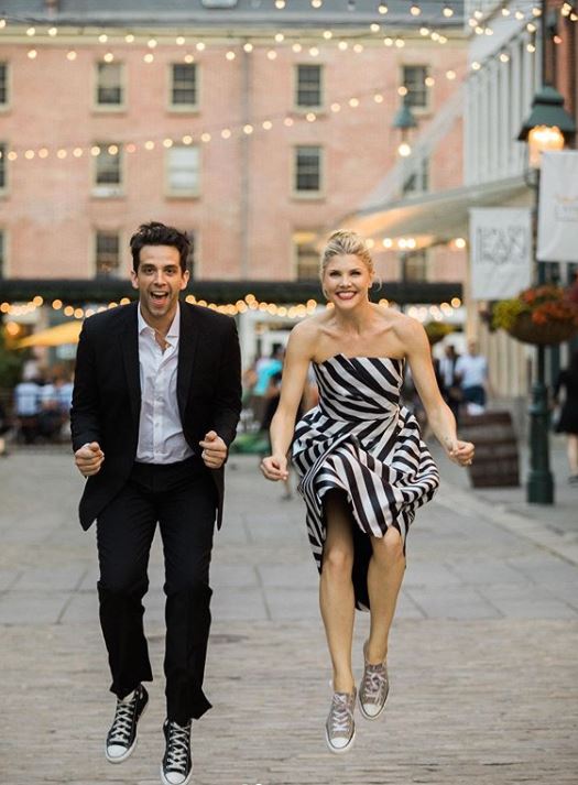 Amanda Kloots with her husband, Nick Cordero. | Source: Amanda's Instagram