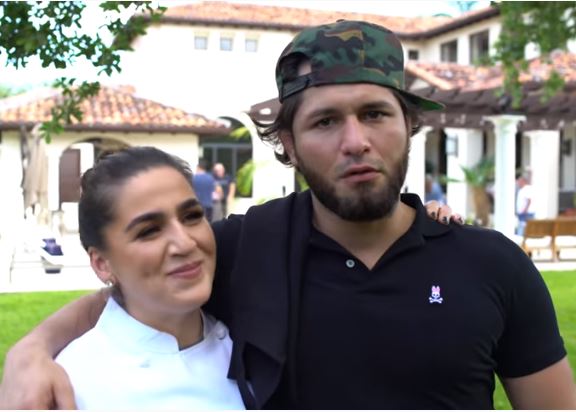 Jorge Masvidal and Ex-girlfriend Iman Kawa | Source: Youtube