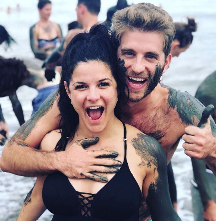 Jonah Platt with his wife, Courtney Galiano. | Source: Jonah's Instagram