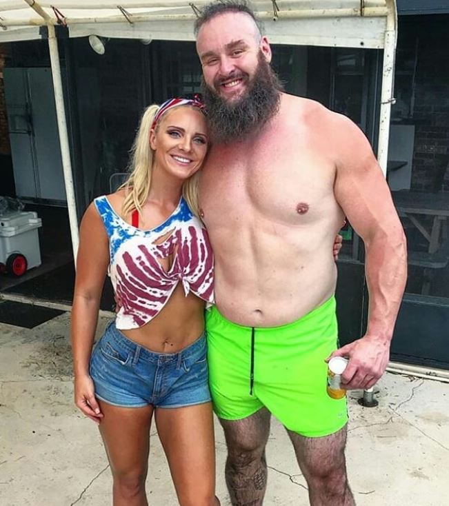 Braun Strowman with his ex-girlfriend, Kamilla Kaine. | Source: Instagram.com