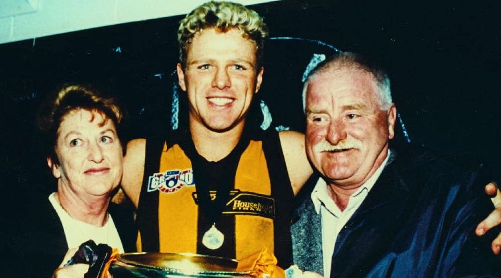 Dermott Brereton with Parent/s}}