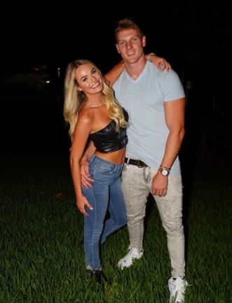 Sam Logan with his girlfriend | Source: Instagram