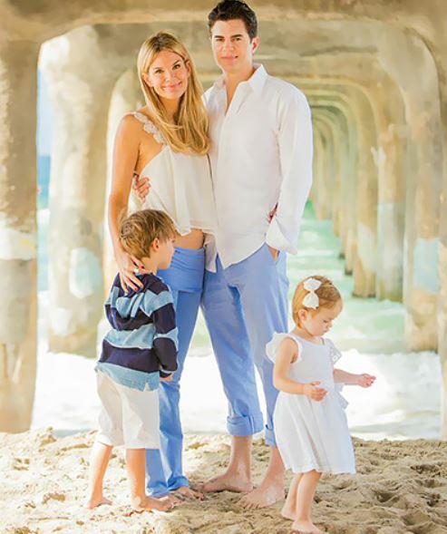 Erin Brodie with her husband, Will Kriby & children. | Source: usmagazine.com