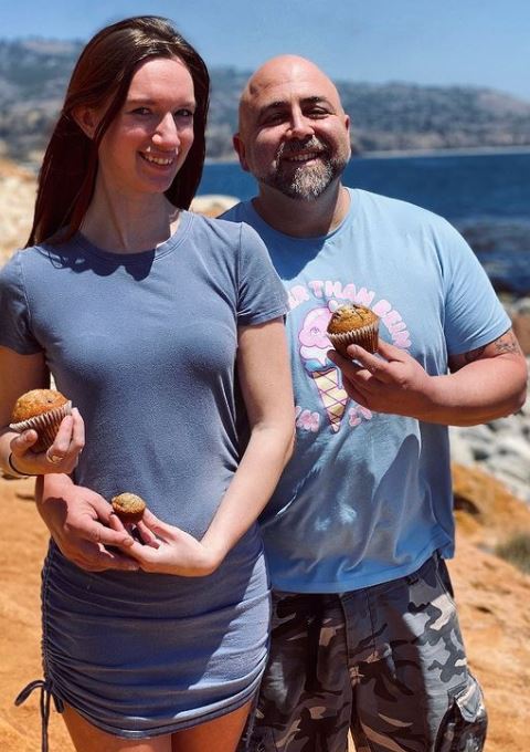 Johnna Colbry with her husband, Duff Goldman. | Source: Instagram